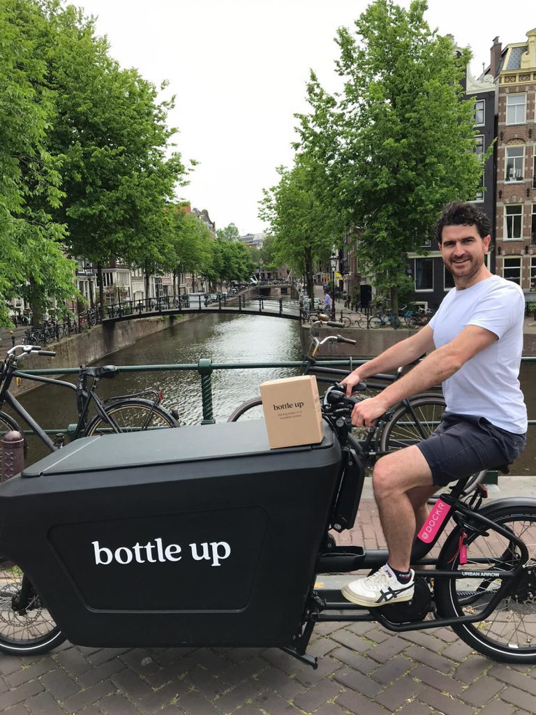 Bottle Up heeft veel plezier gehad van de DOCKR bakfiets